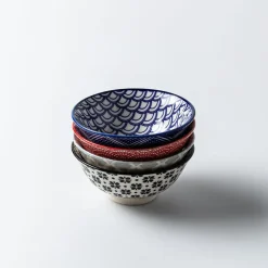 KSP Oishi 'Sakura' Stoneware Dip Bowl (Red)