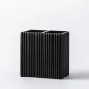 KSP Onyx Resin Toothbrush Holder (Black)