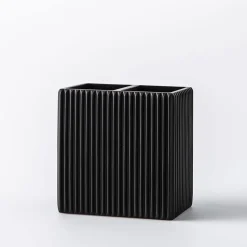 KSP Onyx Resin Toothbrush Holder (Black)