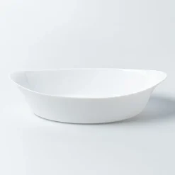 KSP Opal 'Oval' Glass Bakeware Large (White)