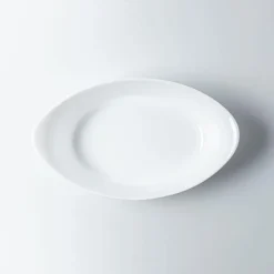KSP Opal 'Oval' Glass Bakeware Medium (White)