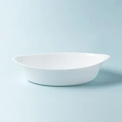 KSP Opal 'Oval' Glass Bakeware Medium (White)