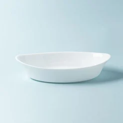 KSP Opal 'Oval' Glass Bakeware Small (White)