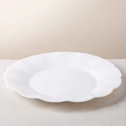 KSP Opal 'Petal' Glass Dinner Plate