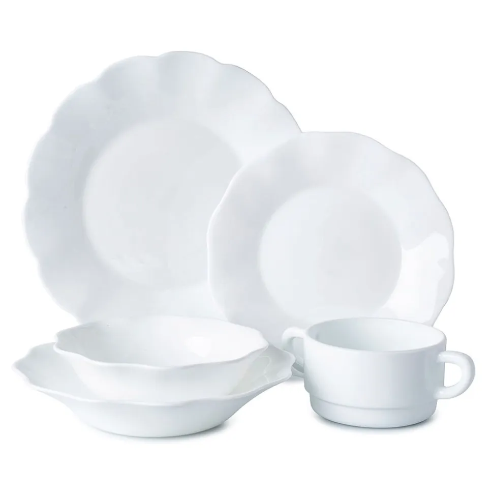 KSP Opal 'Petal' Glass Platter