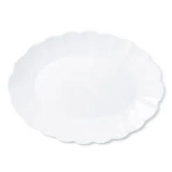 KSP Opal 'Petal' Glass Platter