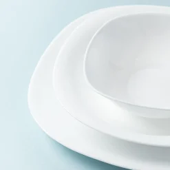 KSP Opal 'Square' Glass Dinner Plate