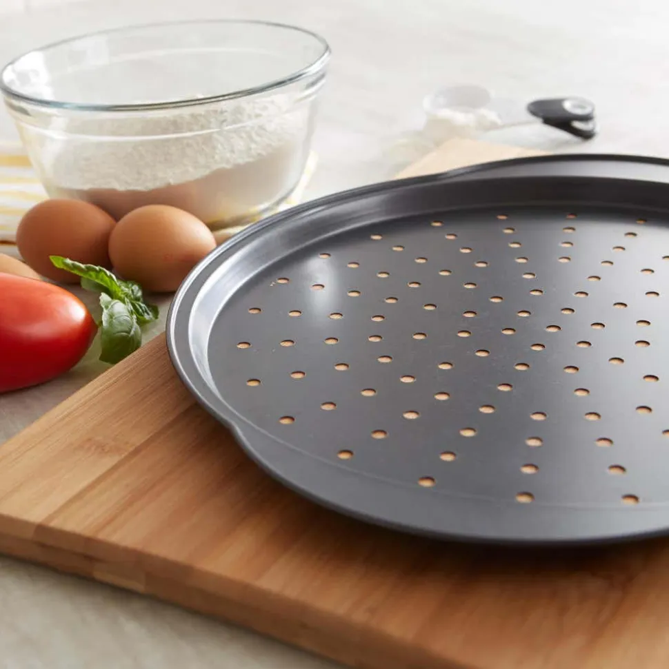KSP Optimum Non-Stick Pizza Pan (Dark Grey)