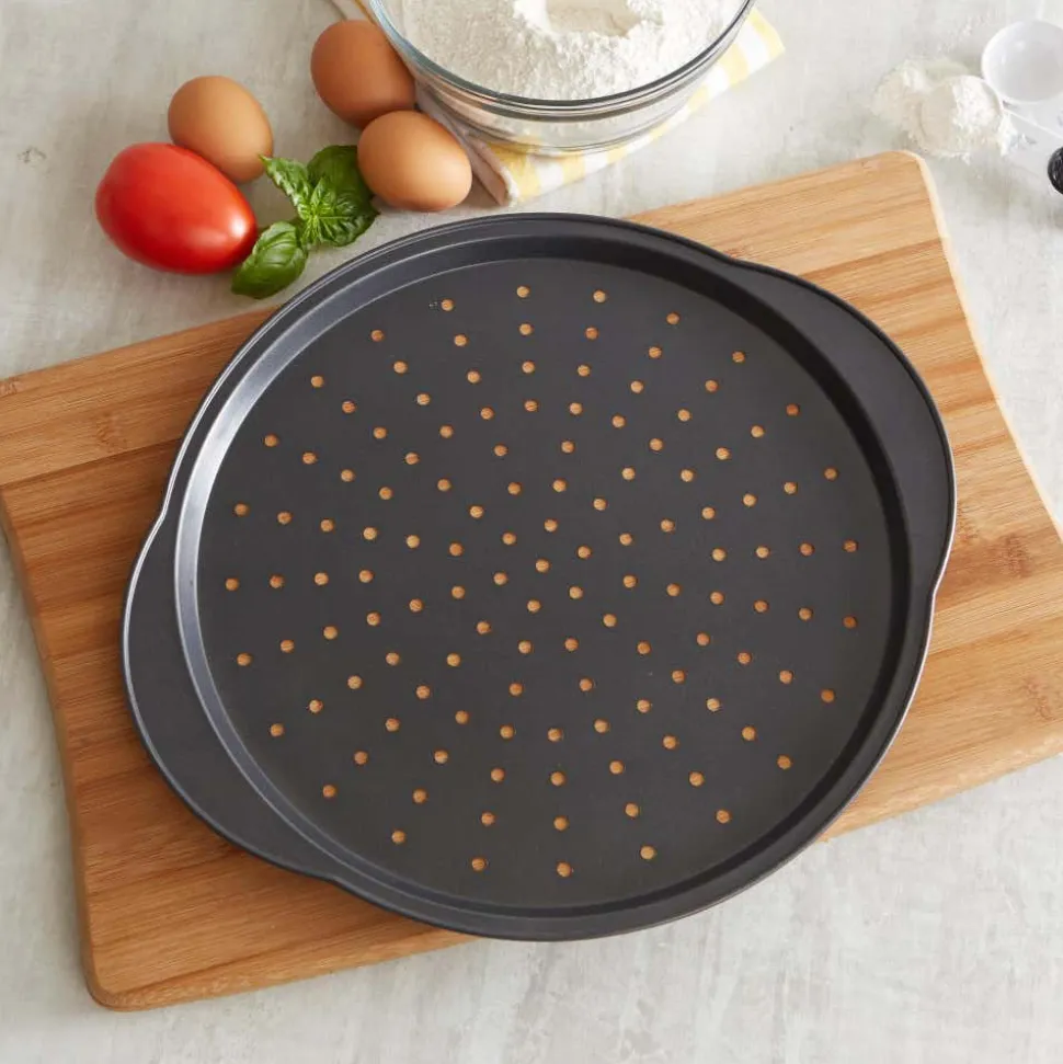 KSP Optimum Non-Stick Pizza Pan (Dark Grey)