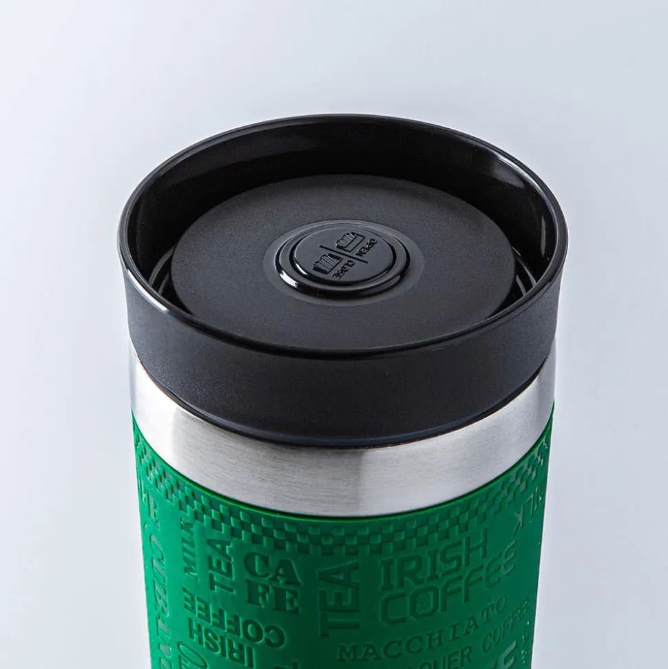 KSP Orbit Double Wall Travel Mug (St/St - Green)