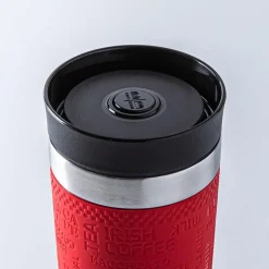 KSP Orbit Double Wall Travel Mug (St/St - Red)