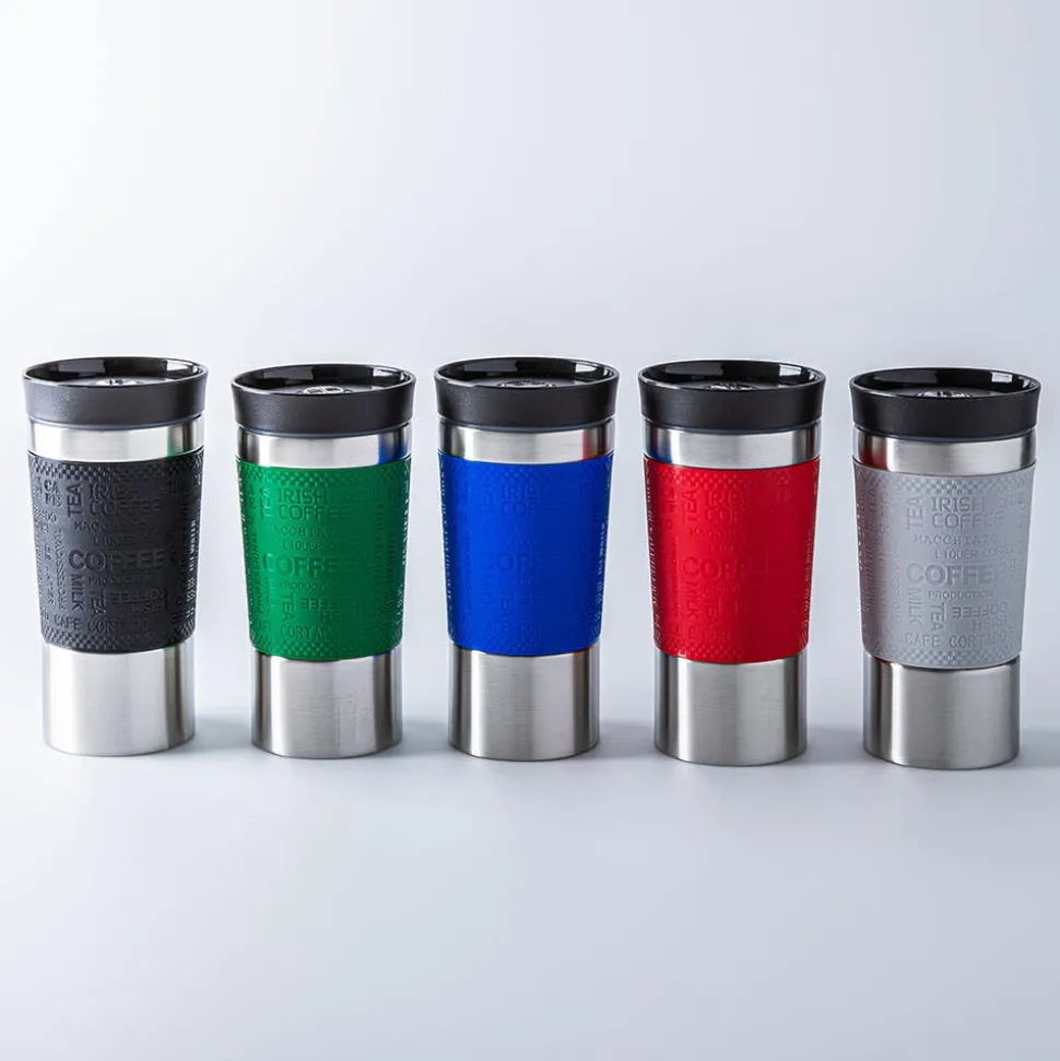 KSP Orbit Double Wall Travel Mug (St/St - Red)