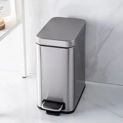 KSP Orion 'Fingerprint-Proof' Soft-Close Waste Can (Brushed St/St)