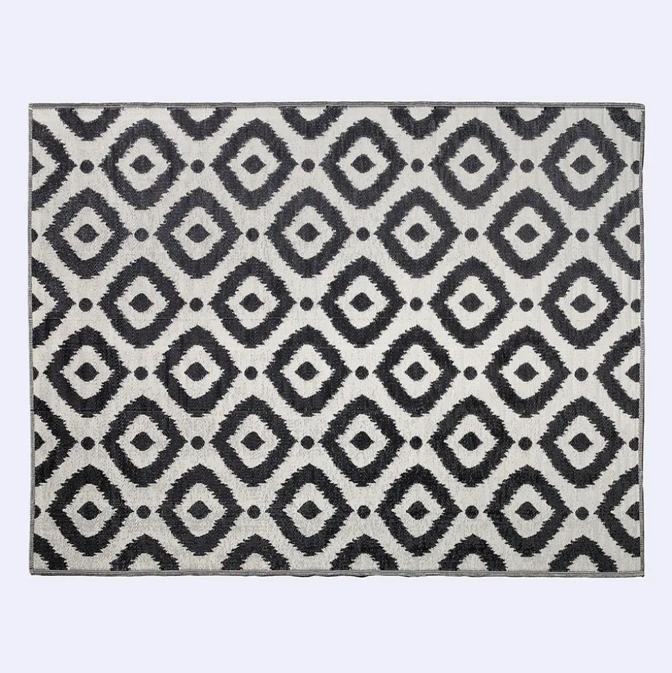 KSP Outdoor 'Selos' All Season Mat 9' x 12' (Ivory/Black)