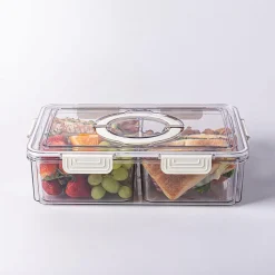 KSP Parkside '4-Section' Food Storage Container (White)