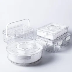 KSP Parkside '4-Section' Food Storage Container (White)