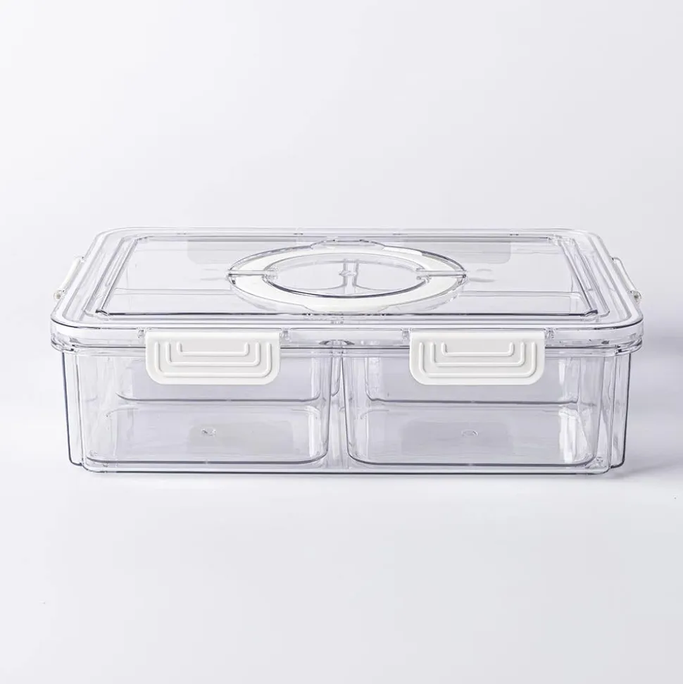 KSP Parkside '4-Section' Food Storage Container (White)