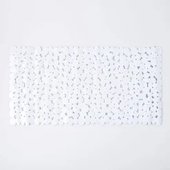 KSP Pebble Spa Pvc Non-Slip Suction Tubmat (White)