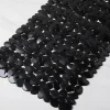 KSP Pebble Spa Pvc Non-Slip Suction Tubmat (Black)