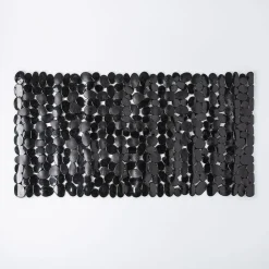 KSP Pebble Spa Pvc Non-Slip Suction Tubmat (Black)