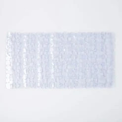 KSP Pebble Spa Pvc Non-Slip Suction Tubmat (Clear)
