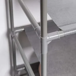KSP Plateau Fabric Shoe Rack 4-Level (Grey)