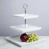 KSP Plateau 3-Tier Serving Platter (White)