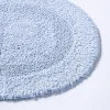 KSP Plush Oval Cotton Bathmat Reversible (Lavender)