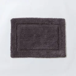 KSP Plush Single Race Track Anti-Skid Cotton Bathmat 17x24