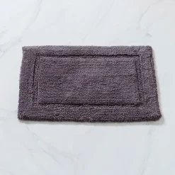 KSP Plush Single Race Track Anti-Skid Cotton Bathmat 17x24