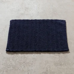 KSP Plush Stripe Cotton Reversible Bathmat 17x24