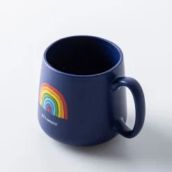 KSP Porcelain Hug Mug 'Rainbow' 20oz.
