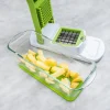 KSP Pro Chef 'All-In-1' Mandoline-Chopper S/10 (Green)
