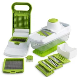 KSP Pro Chef 'All-In-1' Mandoline-Chopper S/10 (Green)
