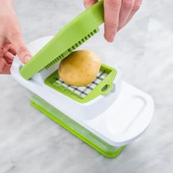 KSP Pro Chef 'All-In-1' Mandoline-Chopper S/10 (Green)