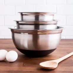 KSP Pro Chef Non-Skid Mixing Bowls - Set of 3