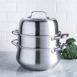 KSP Pro-Form Steamer Pot - Set of 4 (Stainless Steel)