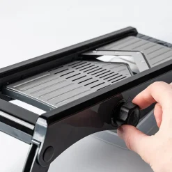 KSP Pro Slice 'V Shaped' Mandoline Slicer - Set of 6 (St/St - Black)