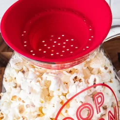 KSP Quikpop Glass Popcorn Maker with Silicone