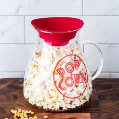 KSP Quikpop Glass Popcorn Maker with Silicone