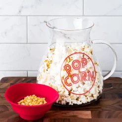 KSP Quikpop Glass Popcorn Maker with Silicone