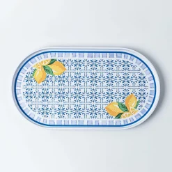 KSP Ravello Melamine Oval Serving Tray 17.25