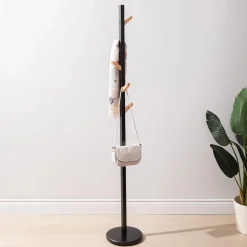 KSP Regent Coat Rack (Wood/Black)