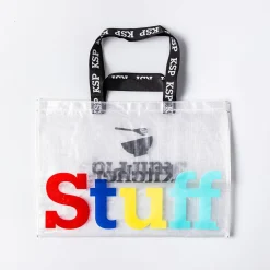 KSP Reusable Transparent 'Large' Shopping Bag (Clear)
