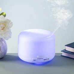 KSP Revitalize LED Ultrasonic Oil Diffuser (White)