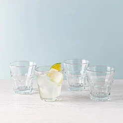KSP Rock Ridge Glass Tumbler - Set of 4 (160mL)