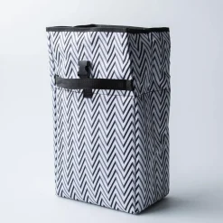 KSP Sack 'Zig Zag' Insulated Lunch Bag (Black/White)