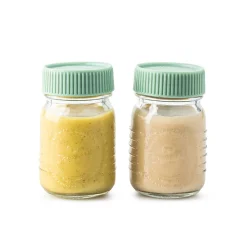 KSP Salad To-Go Glass Salad Dressing Jar - Set of 2