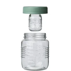 KSP Salad To-Go Glass Salad Mason Jar
