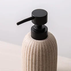 KSP Sandstone Resin Soap Pump (Taupe)